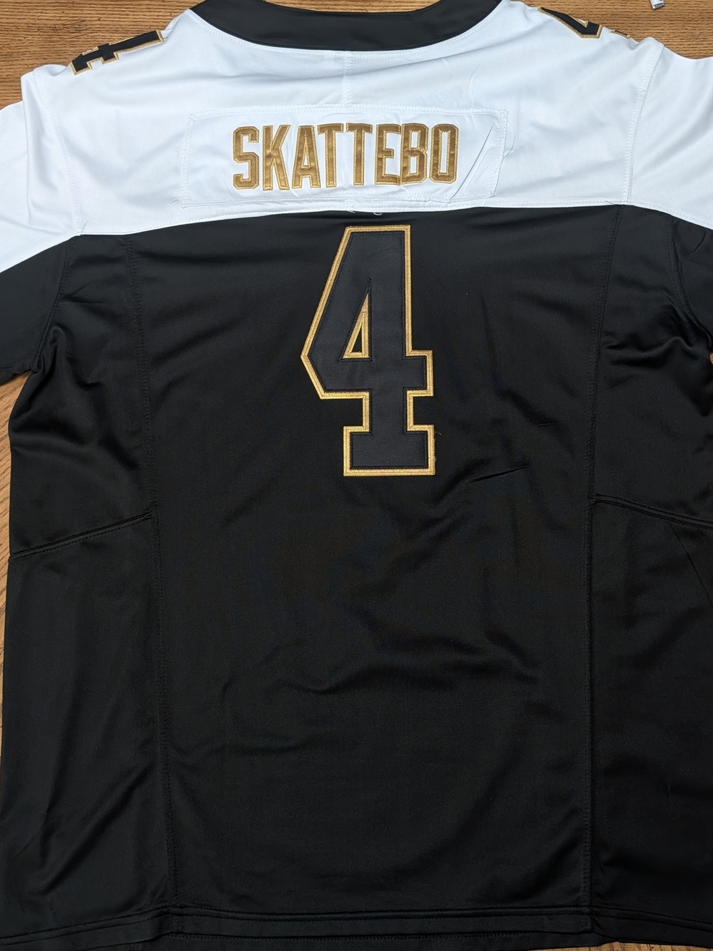 Adidas Black & White Cam Skattebo ASU Sun Devil Football Jersey #4